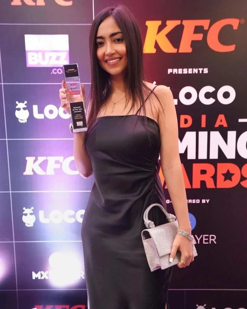 kaashvi hiranandani in Loco India Gaming Awards Winners
