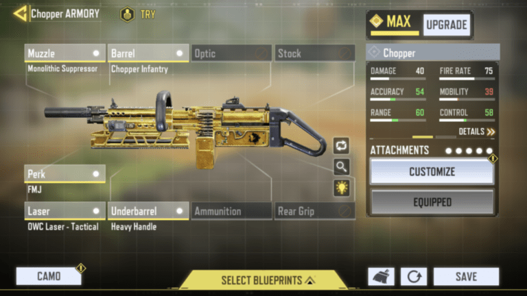 Best Chopper Gunsmith Loadout Call Of Duty: Mobile
