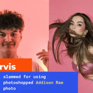 FaZe Jarvis slammed for using photoshopped Addison Rae photo in his YouTube video