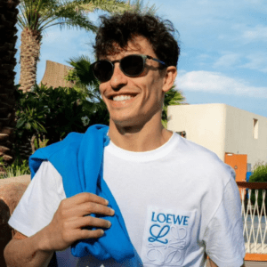marc marquez motogp rider in white tshirt
