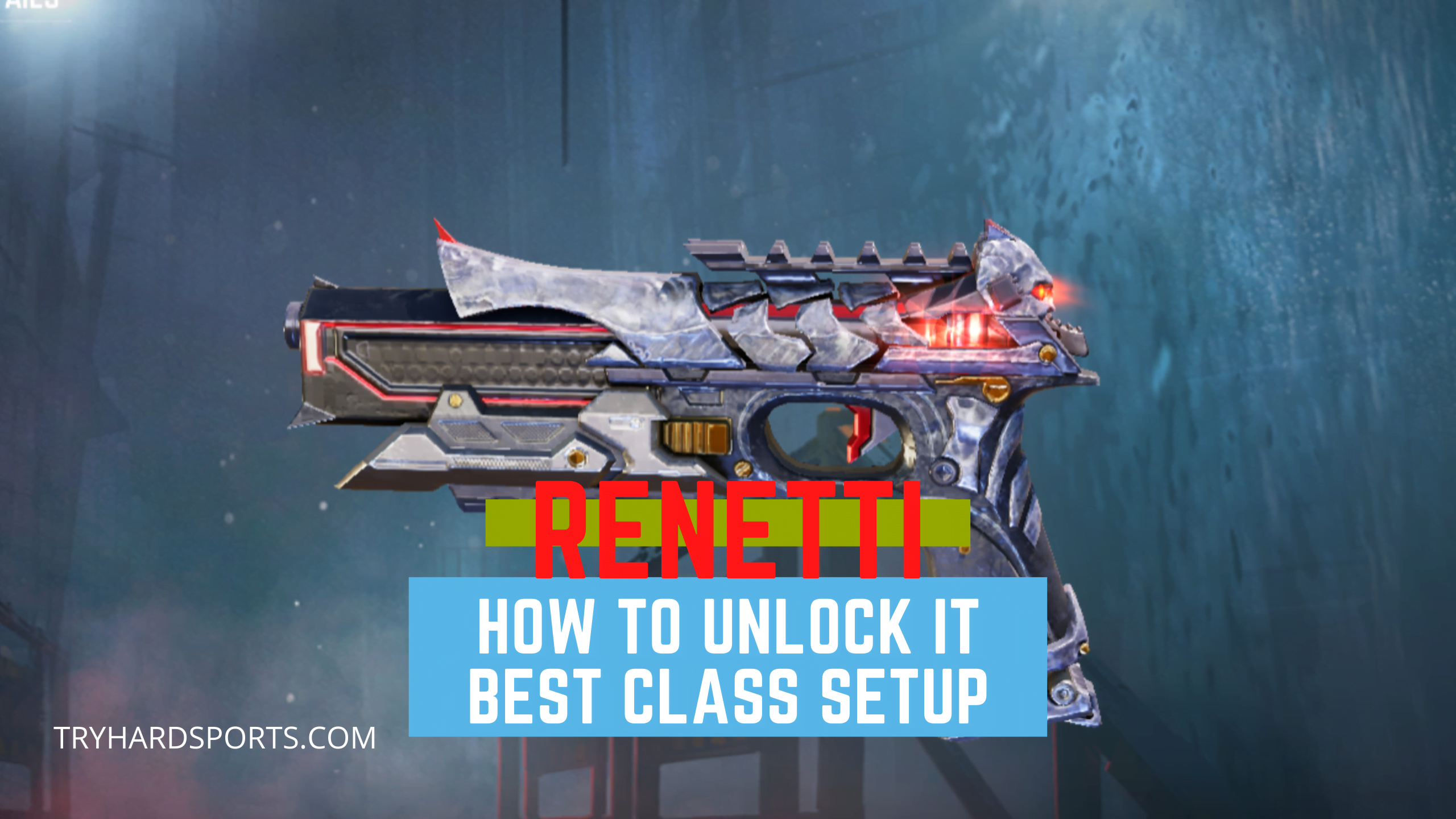 Renetti Pistol Cod Mobile Best Class Setup How To Get It Tryhardsports