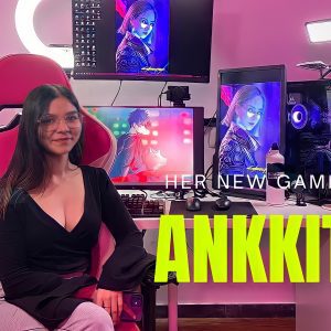 Ankkita C Room Tour and Gaming Setup, Trending female Streamer of India