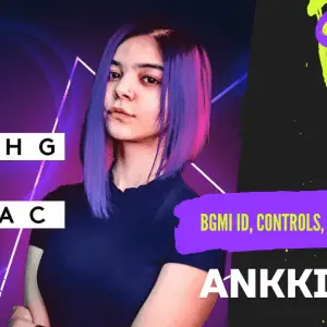 Ankkita C's BGMI settings: ID, layout, stats, and more information