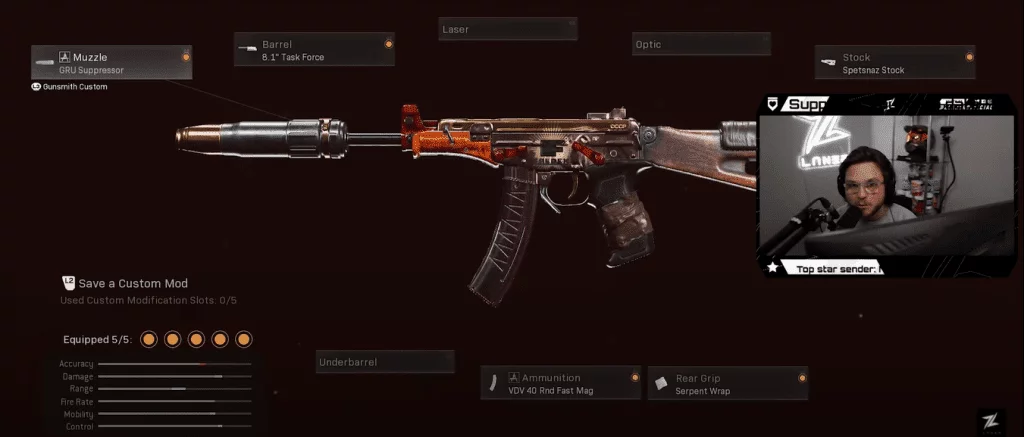 ZLaner's OTs 9 Class Setup for Call of Duty: Warzone ZLaner's OTs 9 Class Setup for Call of Duty: Warzone