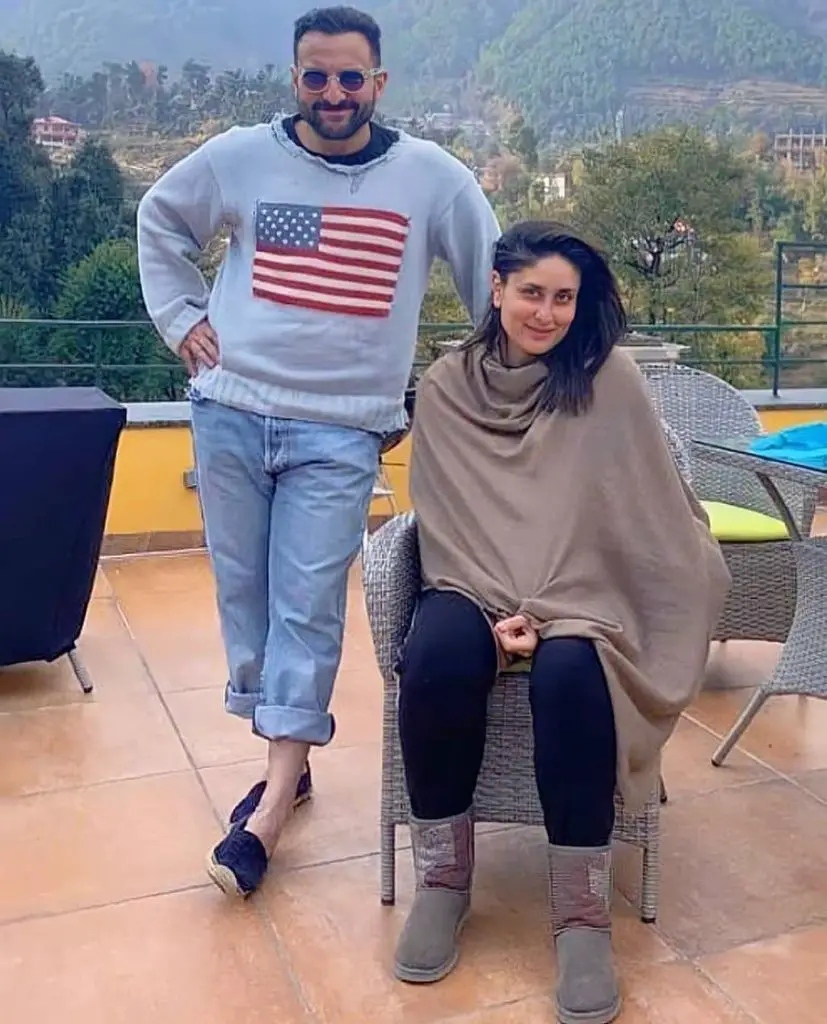 Saif Ali Khan with Kareena Kapoor