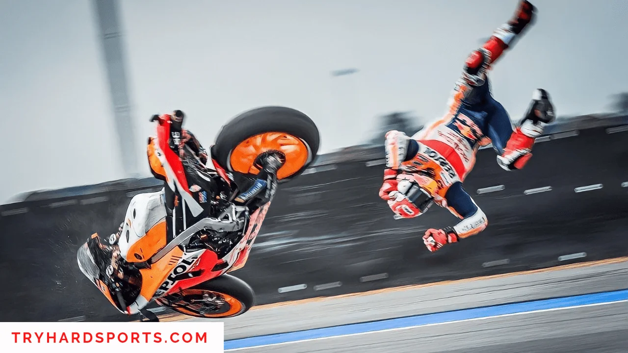 Marc Marquez paralyzed his eye