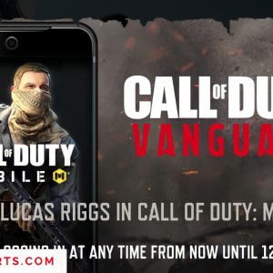 Claim Lucas Riggs for free in CoD: Mobile, Celebrate the release of Vanguard