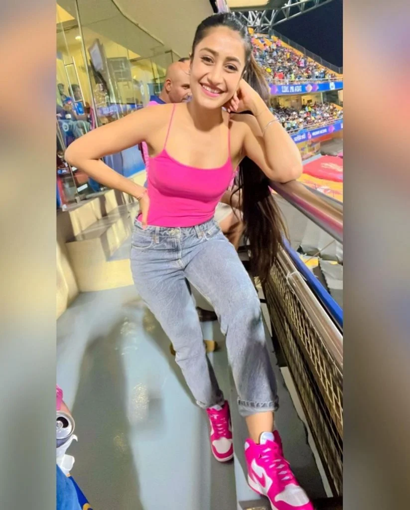 Dhanashree Verma in Pink Lehenga: Exclusive Pictures Inside Dhanashree Verma Arrived wearing a short dress