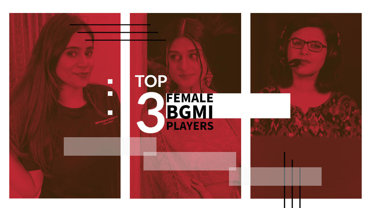 Top 3 female BGMI streamers in India: April 2024 Top 3 female BGMI streamers in India: April 2024