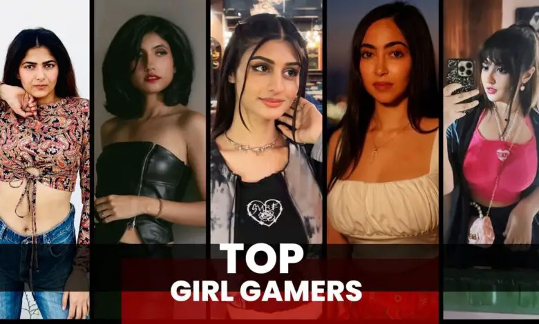 Top 10 Girl Gamers in India March 2024