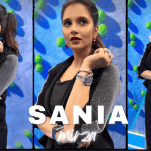 Sania Mirza in black