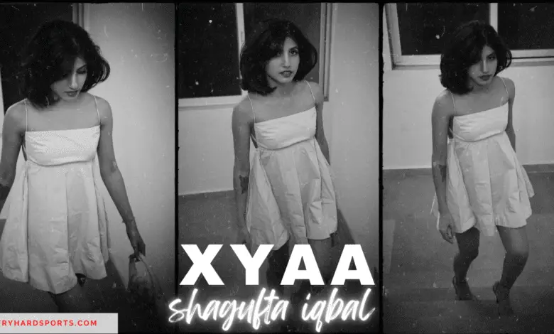 xyaa in white dress