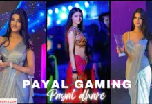 payal gaming in saree