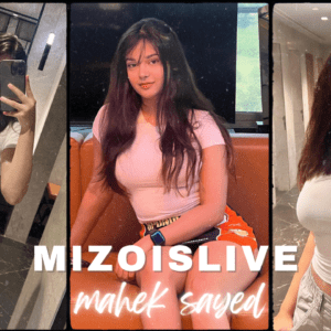 mizo is live in white bod dress