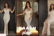 kaash play in white gown