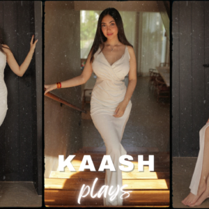 kaash play in white gown