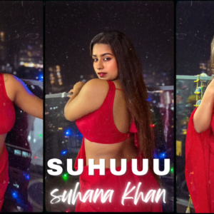 Suhuuu's Signature Red Saree