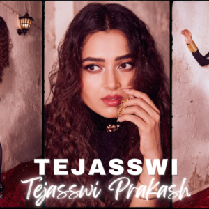 Tejasswi Prakash latest fashion in black bold dress
