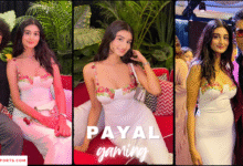 Payal Gaming Shines in Elegant White Dress: A Blend of Glamour and Sophistication