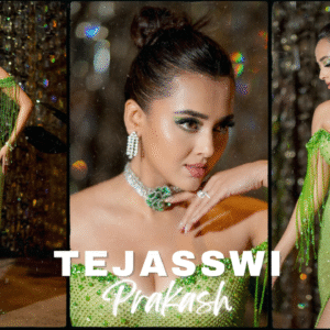 Tejasswi Prakash’s Off-Shoulder Mesh Floor-Length Dress A Rs 14,40,000 Statement of Elegance
