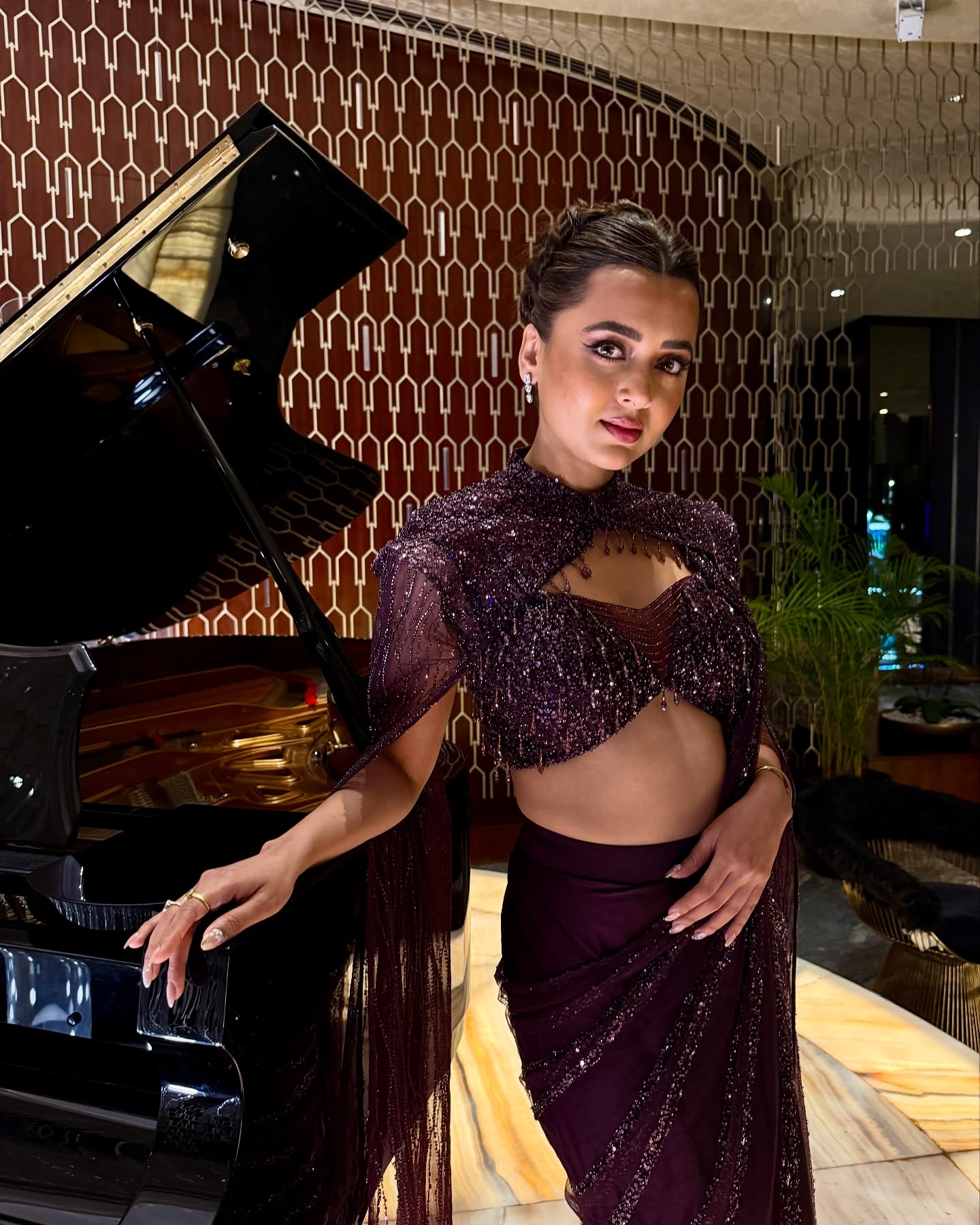 Tejasswi Prakash’s Off-Shoulder Mesh Floor-Length Dress: A Rs 14,40,000 Statement of Elegance Tejasswi Prakash’s Off-Shoulder Mesh Floor-Length Dress: A Rs 14,40,000 Statement of Elegance